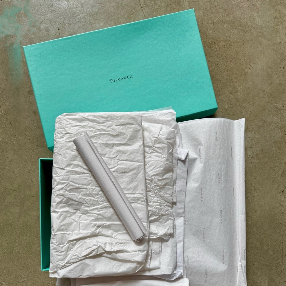 Tiffany & Co. Blue Gift Box and signature tissue paper